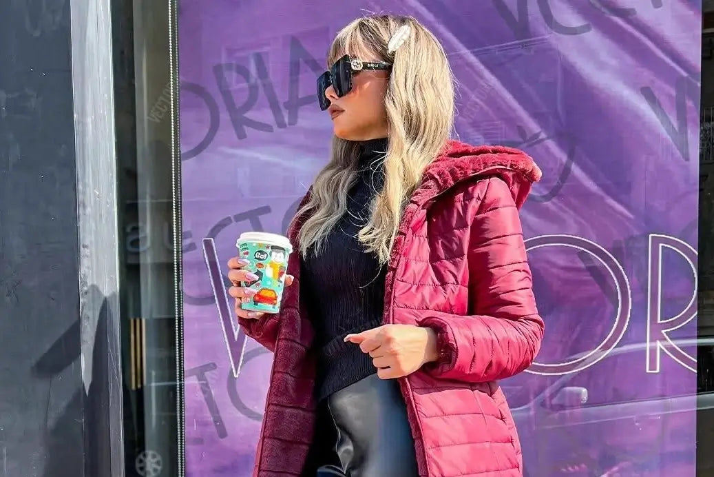 Stay Warm with This Trendy Double Faced Jacket -(5764)